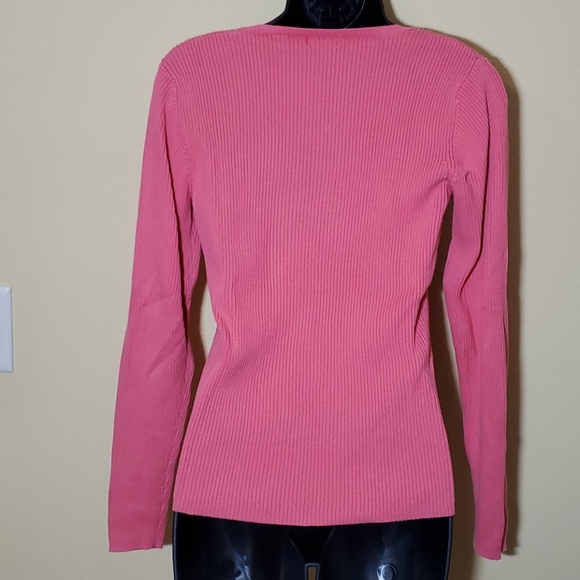 Coral Scoop-Neck Sweater - Picture 3 of 5
